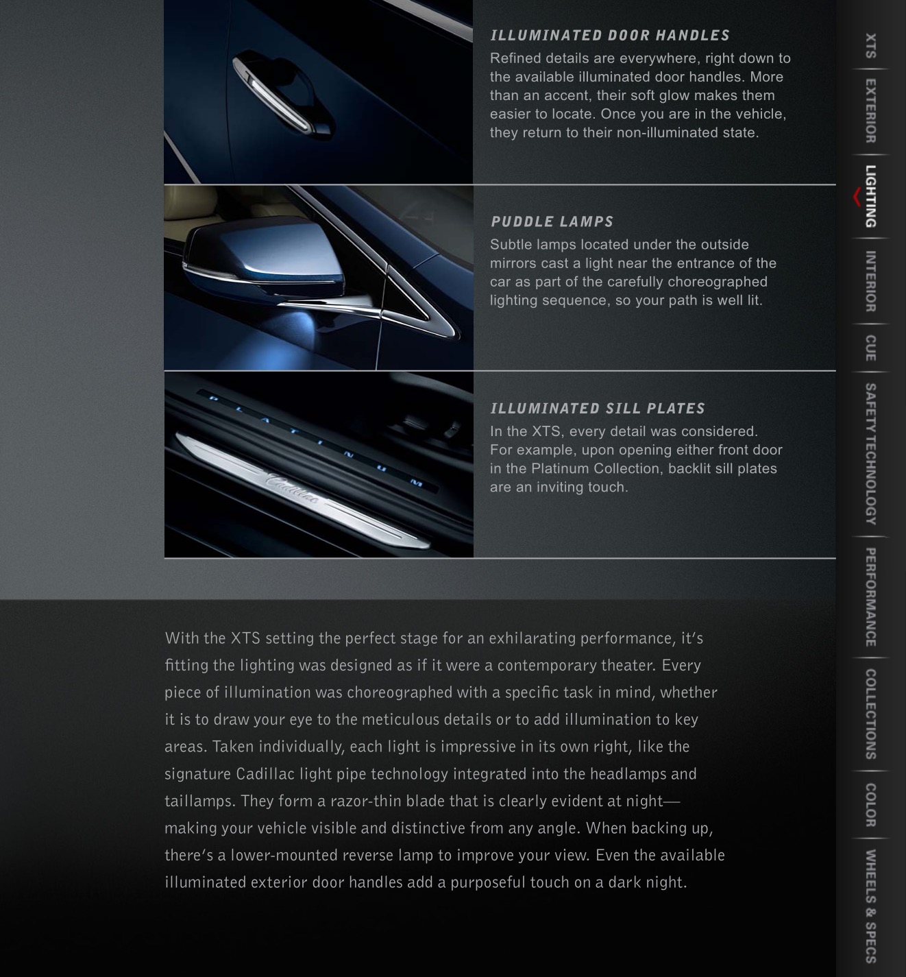 2013 Cadillac XTS Brochure Page 66
